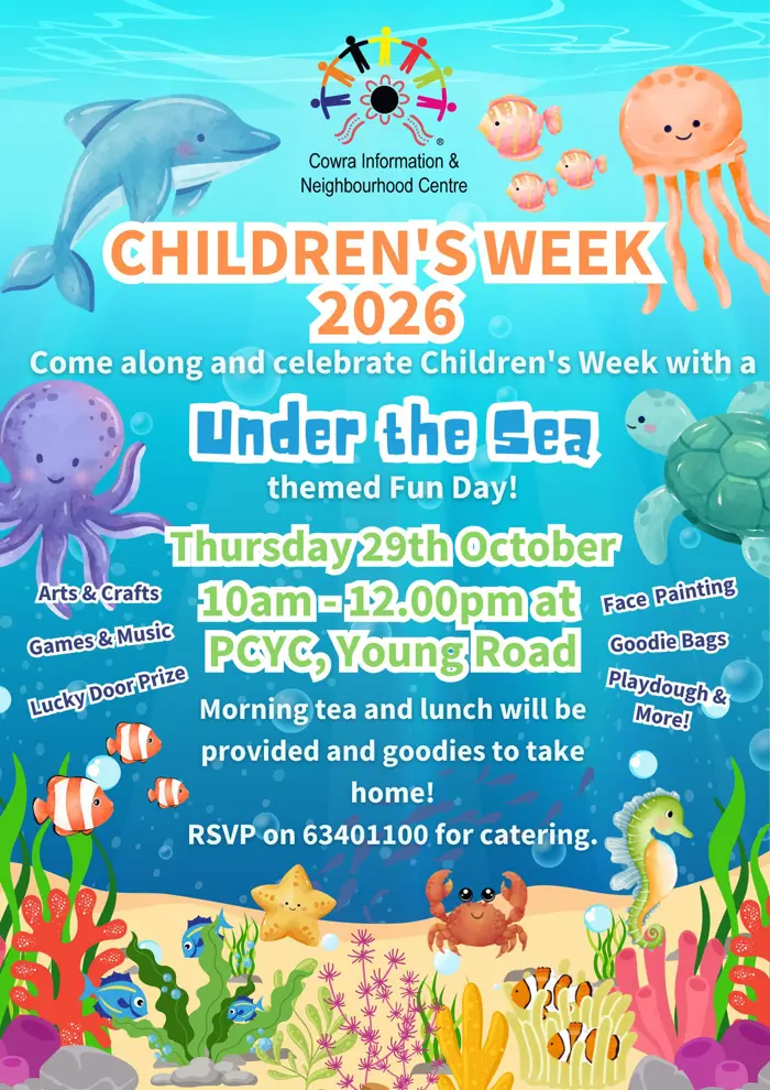 Children's Week - Under the Sea themed Fun Day